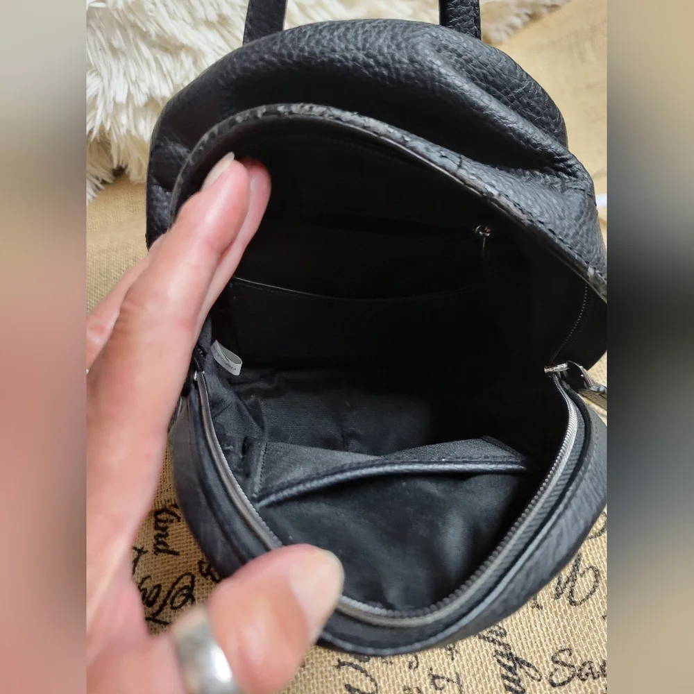 Calvin Klein mini backpack purse cute circle details